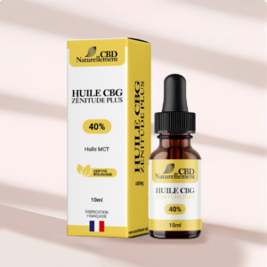Huile CBG "Zénitude Plus" Spectre Complet (40%)