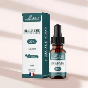 Flacon pipette huile CBD Spectre Large biologique - naturellement CBD